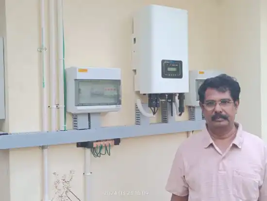 Solar Hybrid Grid Installation